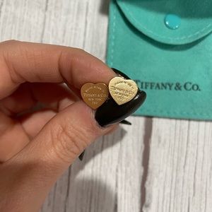 Tiffany & Co Heart Stud Earrings